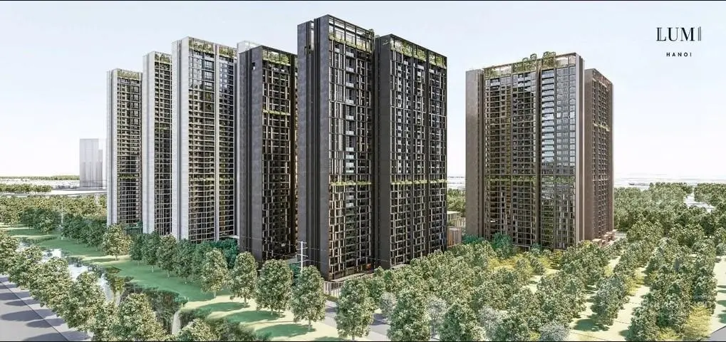 Siêu phẩm duy nhất tại Lumi Hanoi, 4,95 tỷ VND, 62m2, 2PN + 2 WC/PT LH 0786 598 ***