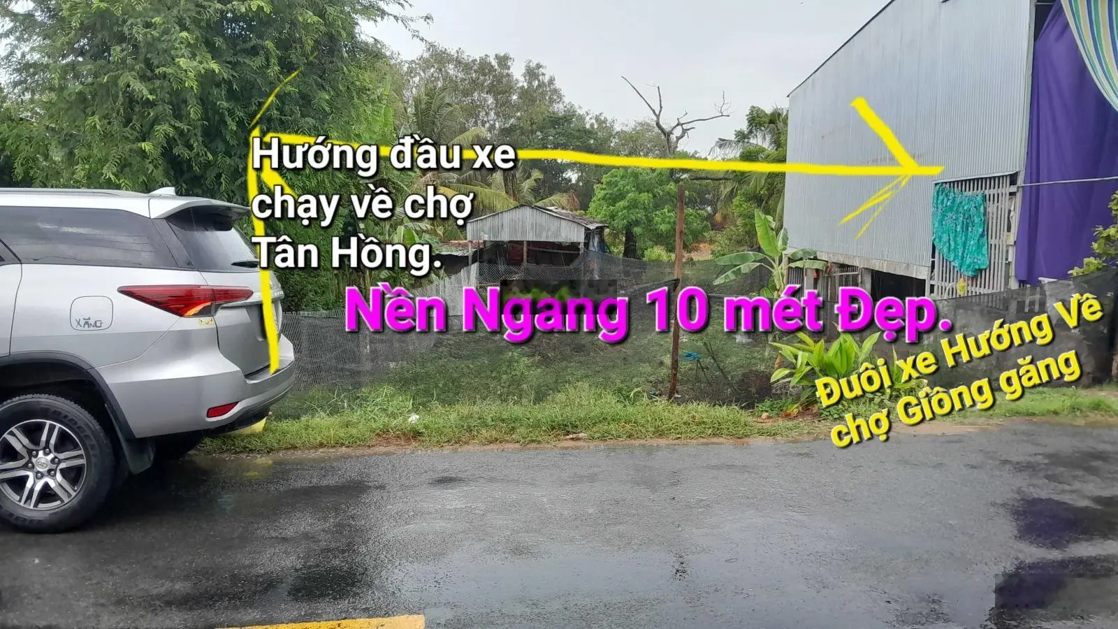 BĐS Đất Thổ TL843 ngang 10 mét.