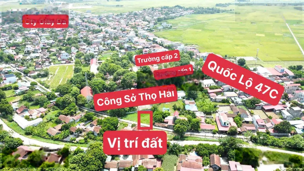 Đất nền cụm công nghiệp thọ hải- thọ xuân.