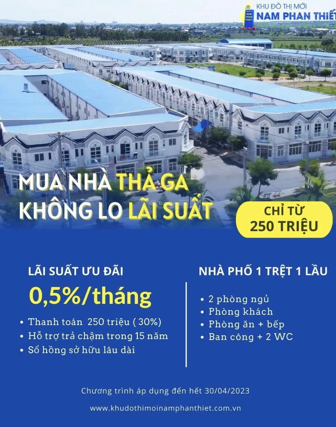 Nhà mặt phố 1 trệt 1 lầu , mặt tiền đường 14m , đối diện tttm .