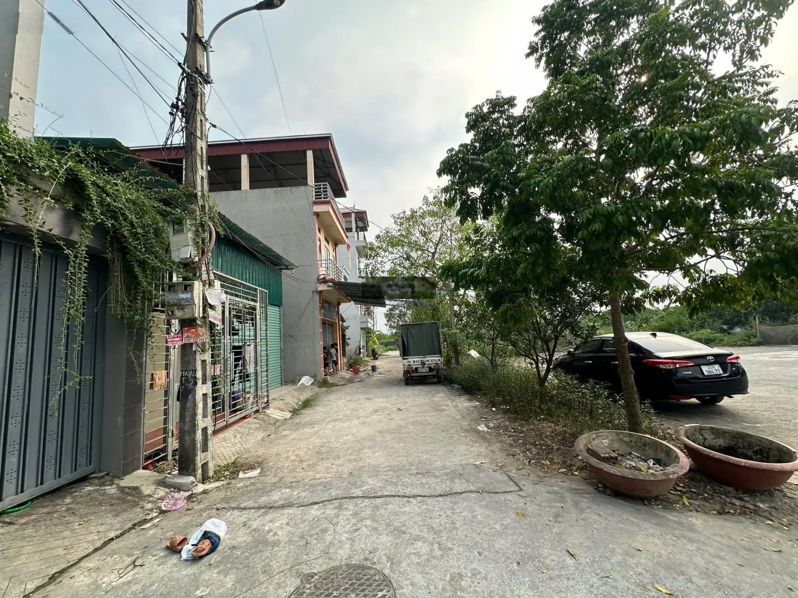 Bán đất Tiên Kha , Tiên Dương , Đông Anh Diên tích 79,4m2 Mặt tiền = Hậu 5m đấy full thổ cư