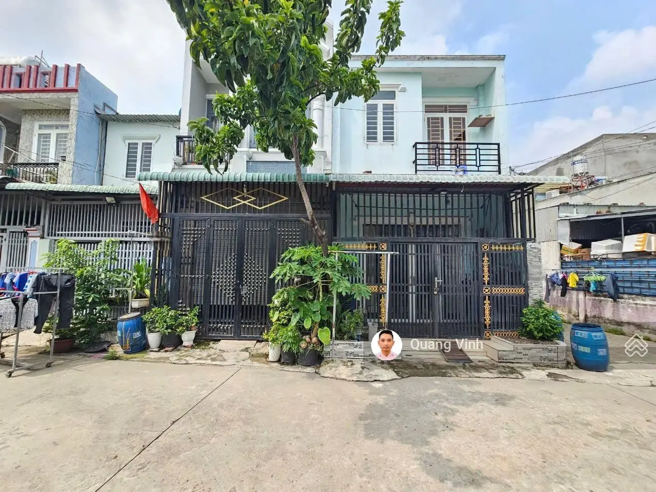 Nhà gần KDC Tứ Hải, KCN Tân Đông Hiệp B, 60m2 1 trệt 1 lầu 3PN, hẻm ô tô, 1295 Dĩ An, Bình Dương