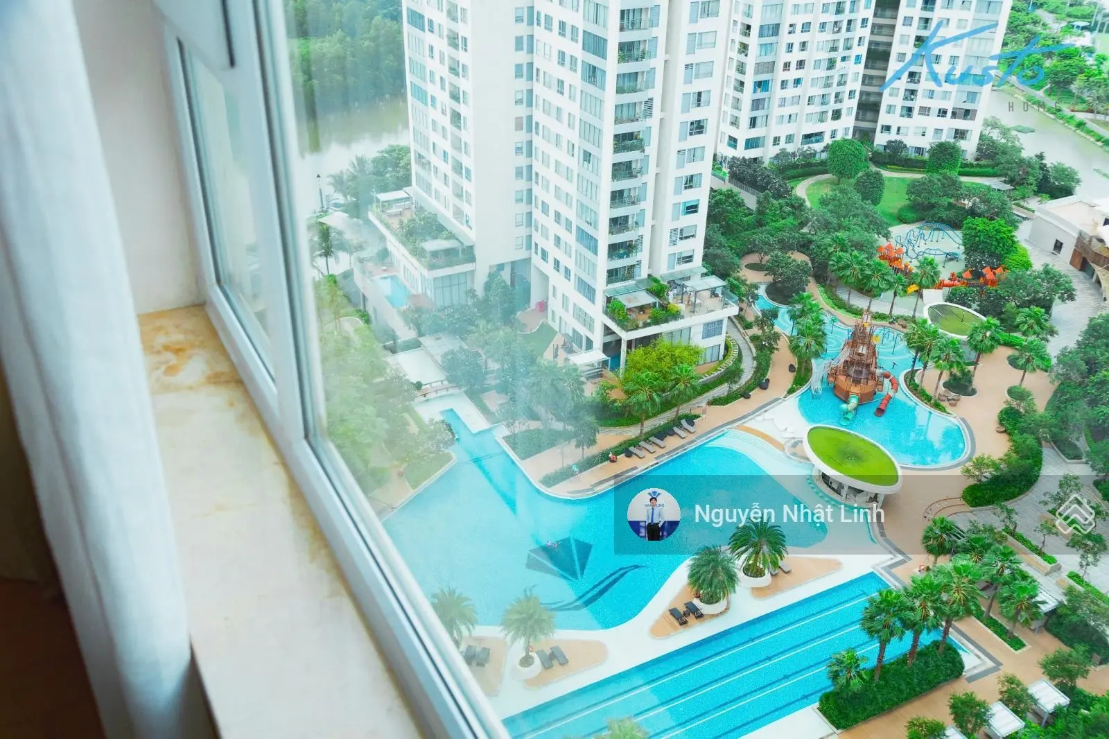 Góc bán 2PN tại Brilliant, Đảo Kim Cương - Tầm nhìn 360 độ - 109m2 - full nội thất - Hình thật 100%