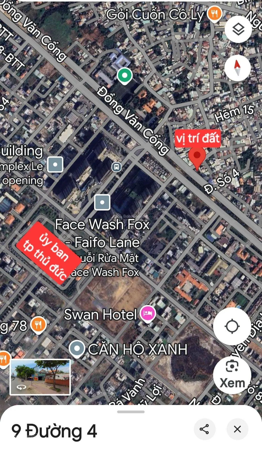 Bán gấp đất góc 2MT Đồng Văn Cống, Thạnh Mỹ Lợi, Quận 2, TP. HCM, 345,5m2 ngang 32m