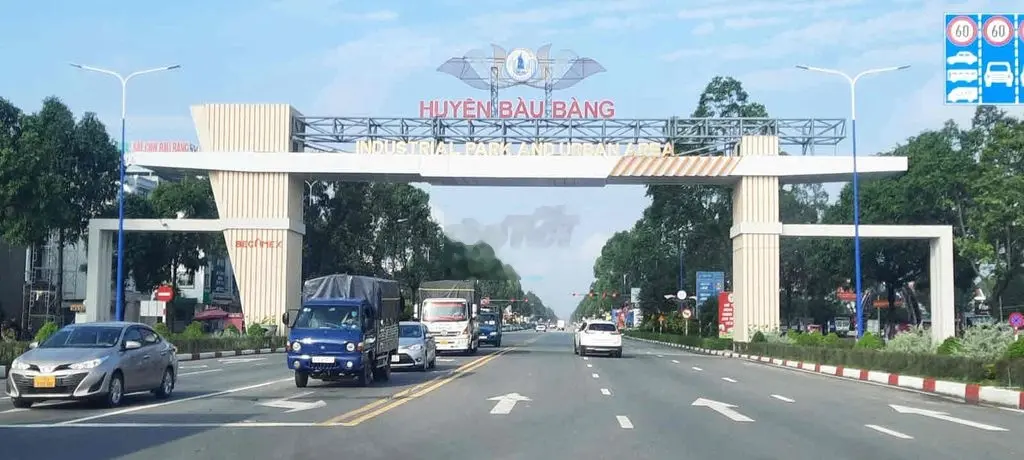 đất thị trấn lai Uyên bàu bàng gần nhà máy nước