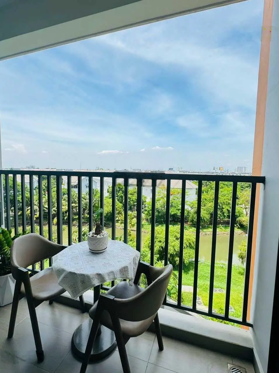 Bán 2PN Safira Khang Điền căn góc view sông đẹp nhất dự án