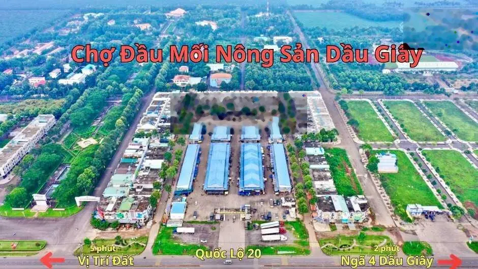 Đất nền trung tâm - khu dân cư phát triển sầm uất - giá 692tr