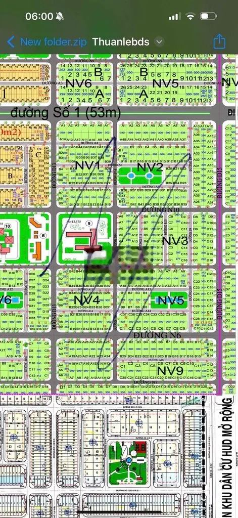 Lô đất NV HUD 300m2 Sổ sẵn công chứng ngay GlÁ chỉ 9tr/m2