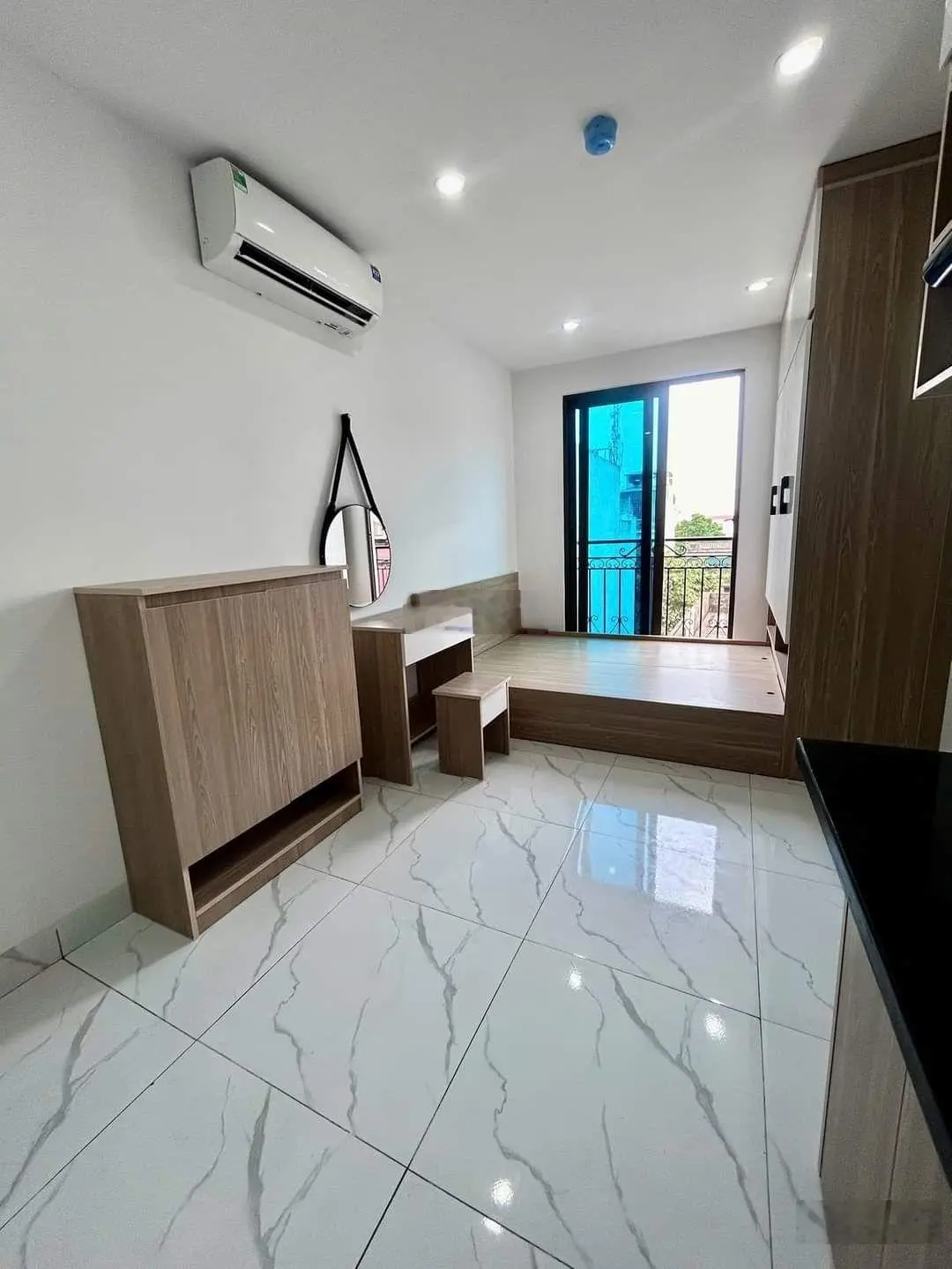 Bán CHDV Trần Cung 66m2 x 6 tầng lô góc 15P,kk,full nội thất cực thoáng GPXD, PCCC tiêu chuẩn