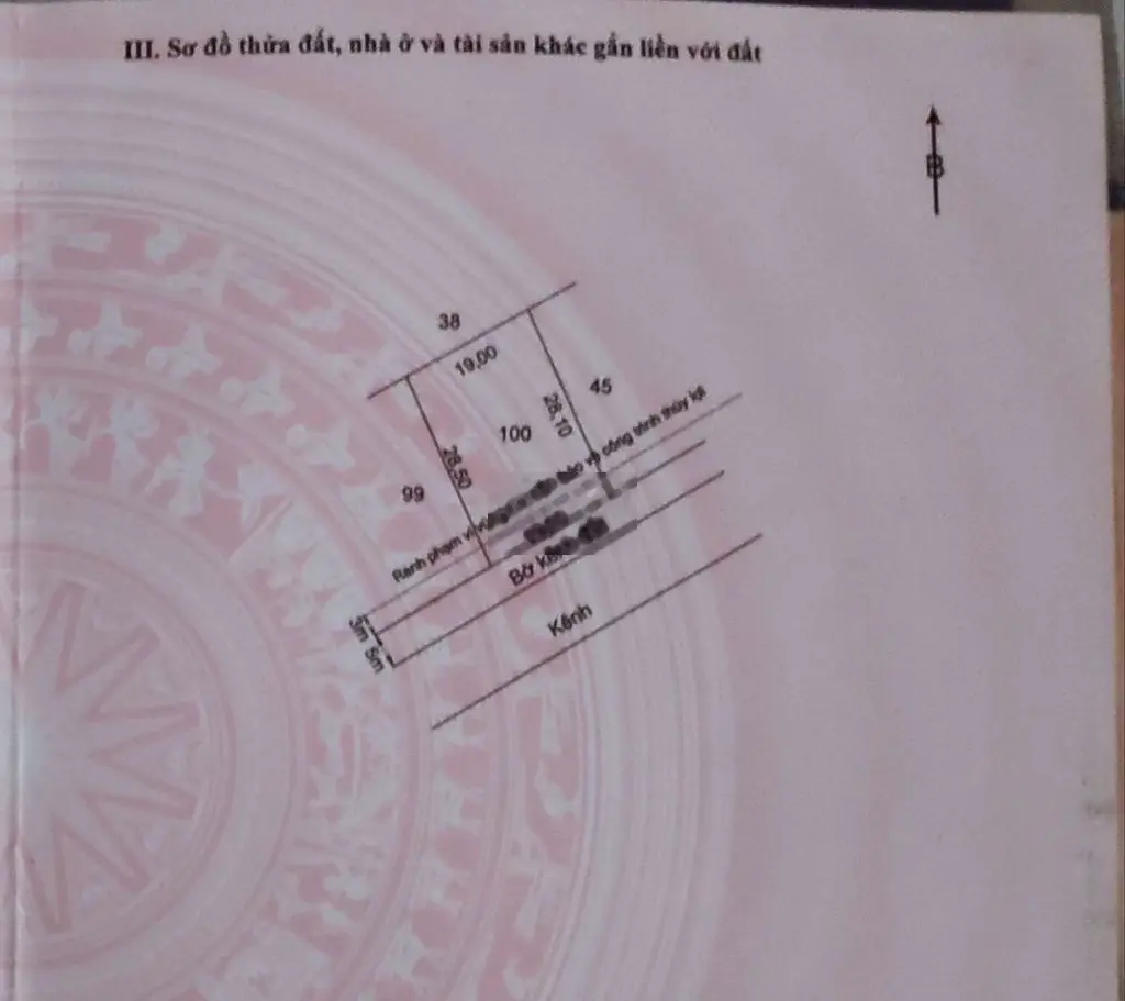 9chủ bán 510 m2 thổ cư hướng Đông Nam xã Tân Phú