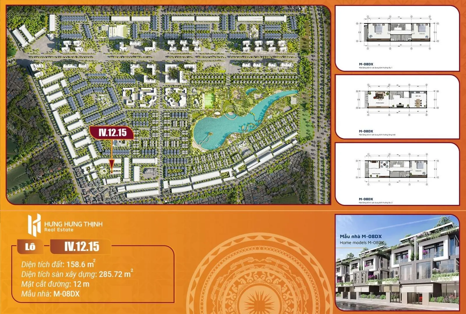 Duy nhất 1 căn 158m2 [5x32m] giá 10tỷ829-sân vườn sau 40m,sân trước 30m tại Đông Tăng Long Thủ Đức