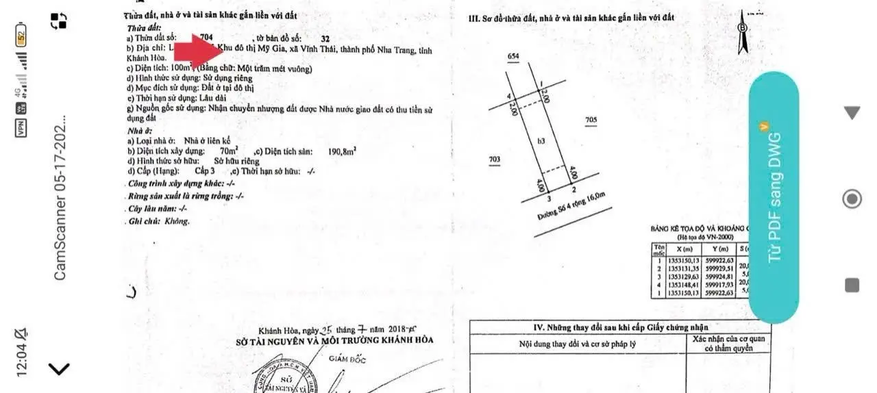 Nhà 3 tầng 100m2 kđt mỹ gia có sổ hồng cần bán chỉ 6,3 tỷ