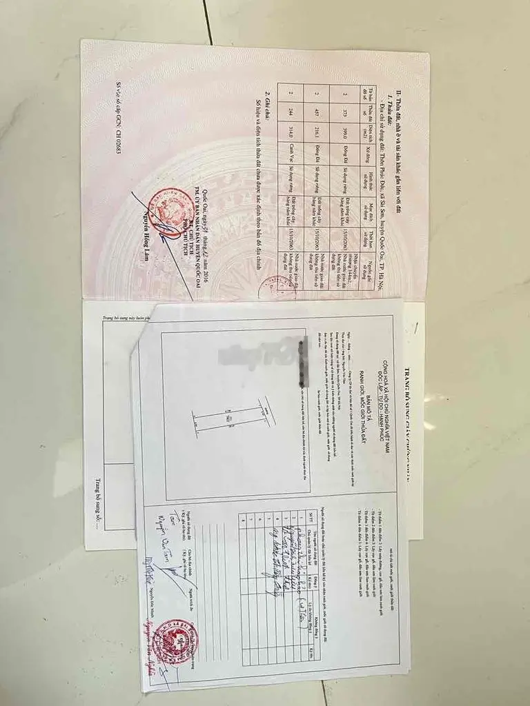 Bán đất vườn 50 năm diện tích 399m2 tại Sài Sơn, Quốc Oai