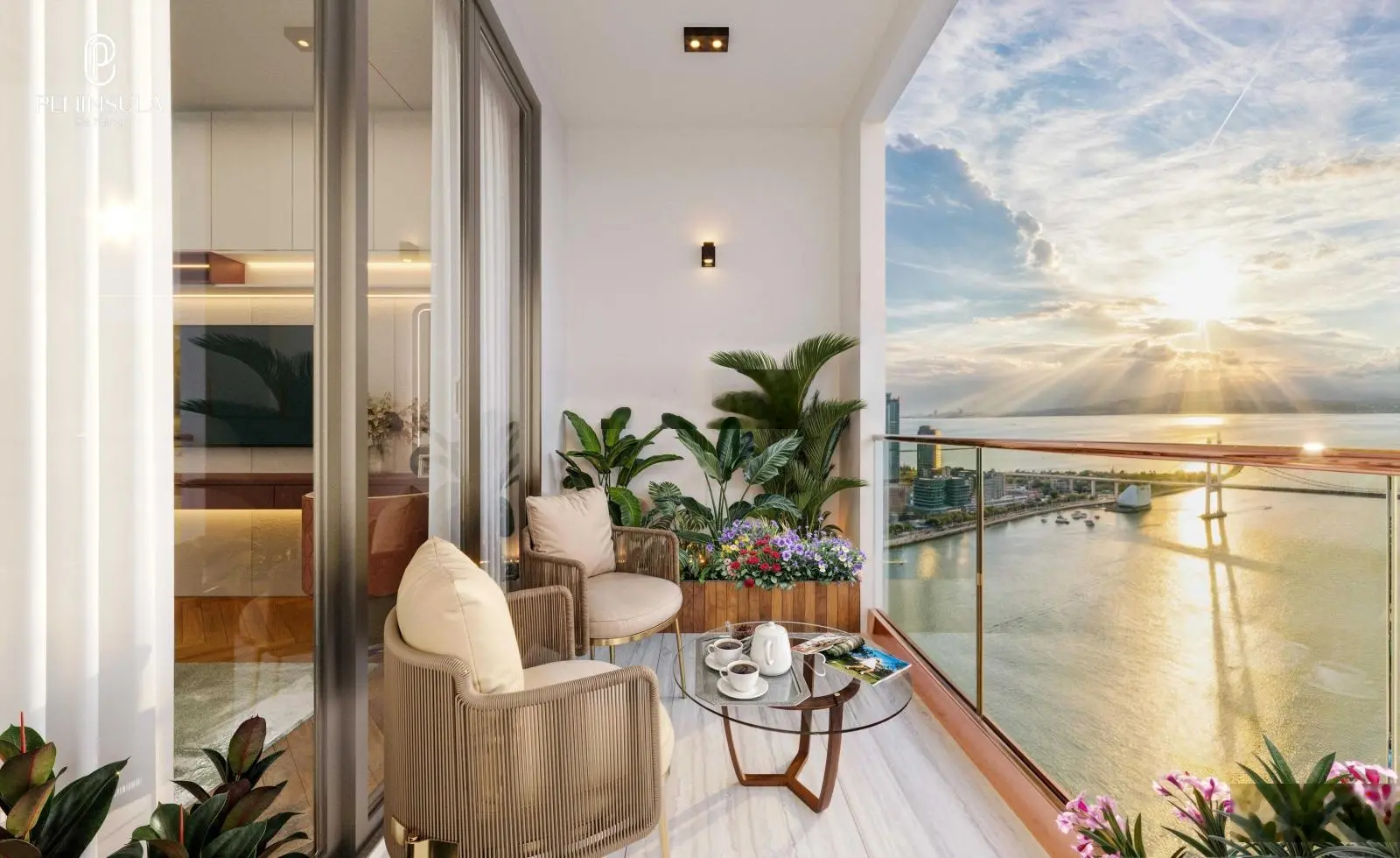 Căn hộ view sông vĩnh cữu , view khán đài pháo hoa trọn đời tại Penisula Đà Nẵng, hổ trợ vay 0% ls