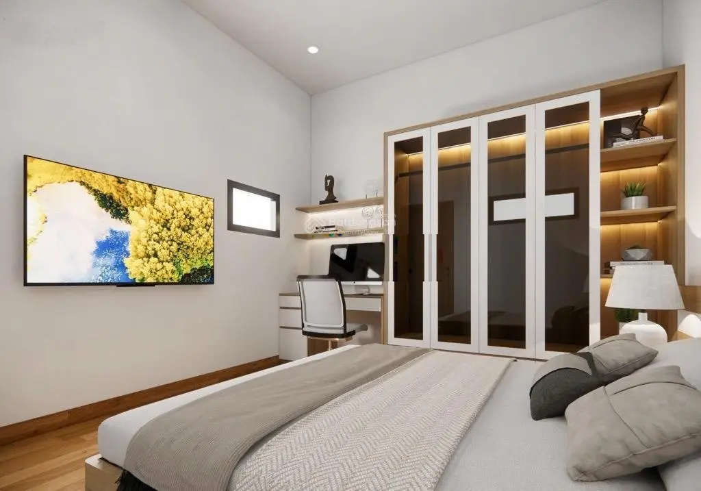 Siêu phẩm nhà 3 tầng 2 mê lửng full nội thất cao cấp , mặt tiền đường 7,5m