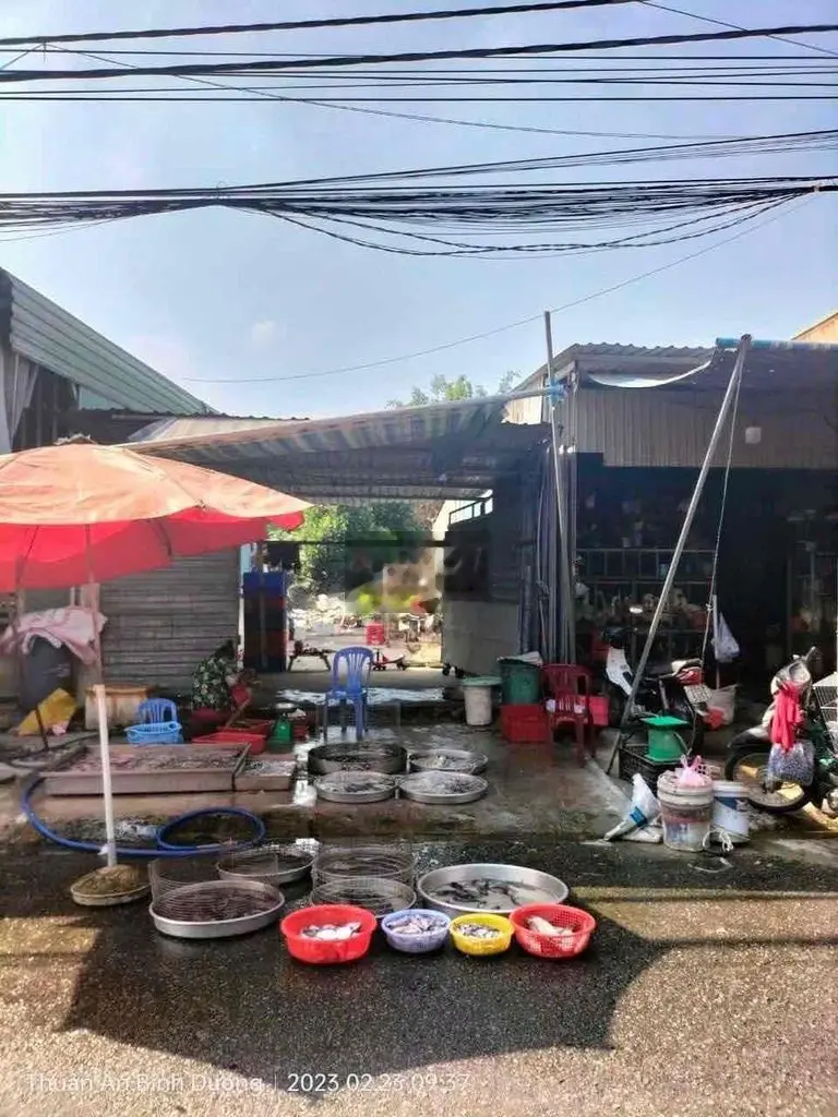 HÀNG NGỘP MẶT TIỀN CHỢ KINH DOANH VSIP1 TP THUẬN AN