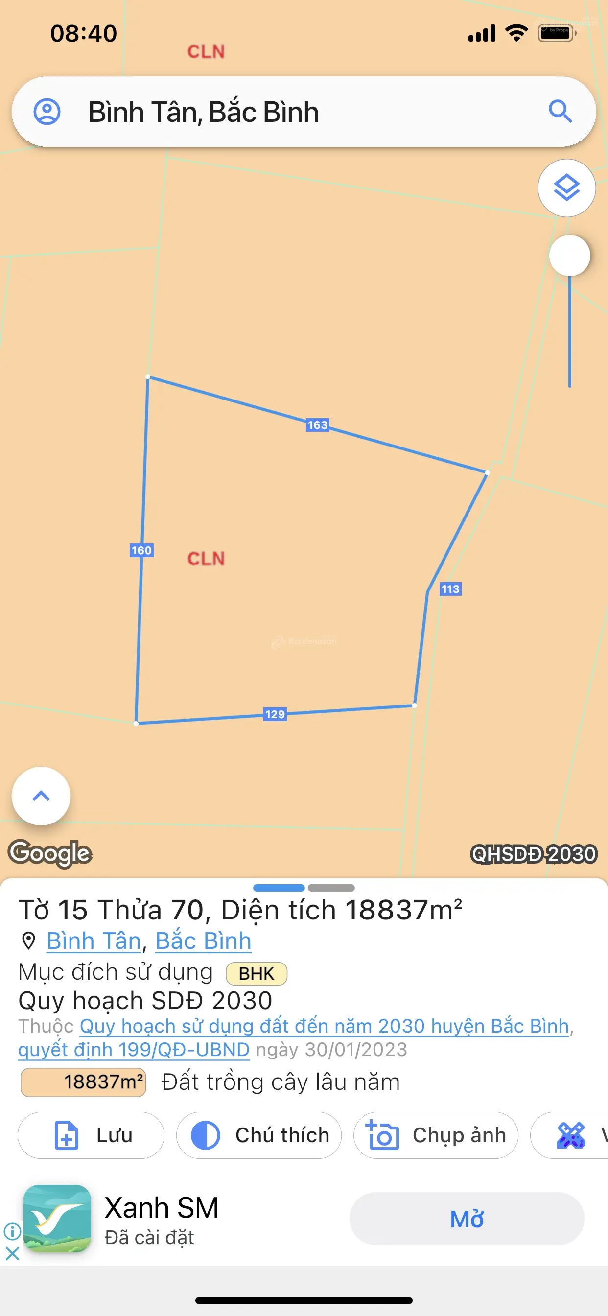 1ha9 Farm Hoà Thắng cây lâu năm giá 1,111 tỷ hết sổ(59k/m2) đường sỏi hiện hữu 8m, sổ sẵn