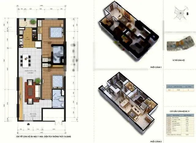 ( Giá Tốt ) Cần bán nhanh căn hộ 2 ngủ tại dự án Chung Cư New Horizon 87 Lĩnh Nam