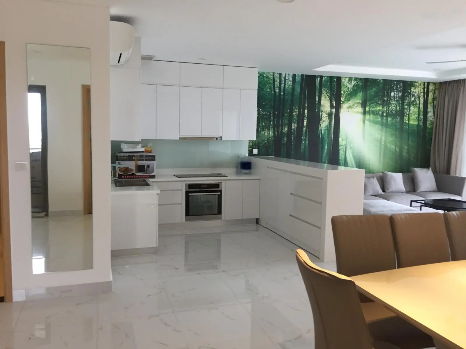 4.9 tỷ CH Angia Riverside 115m2 3PN 2WC đầy đủ nội thất - sổ hồng - liên hệ 0918181860
