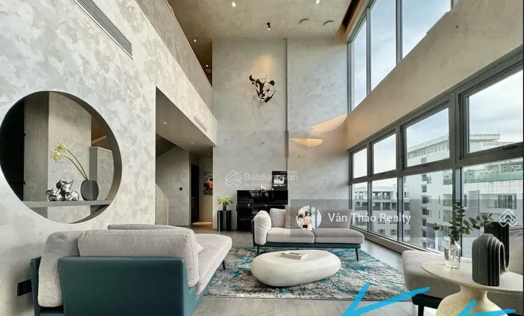 (Siêu phẩm) căn hộ thông tầng - Duplex 4 phòng ngủ, view sông SG full nội thất sang xịn mịn Quận 2