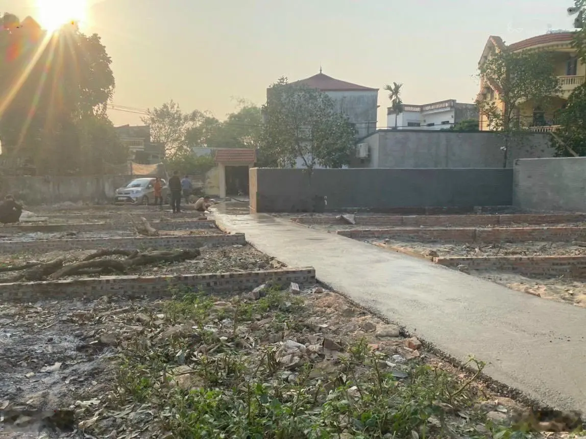 Đại Áng, Thanh Trì em có mấy lô sổ đỏ, vị trí đẹp diện tích từ 40m2 giá từ 1,8 tỷ