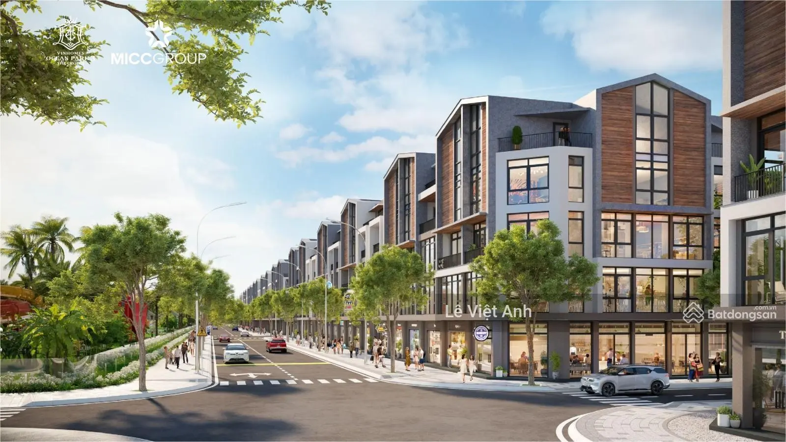 Bán liền kề Ánh Dương 62,5m2 - Vinhomes Ocean Park 3 The Crown: Đẳng cấp, tiện nghi, vị trí vàng