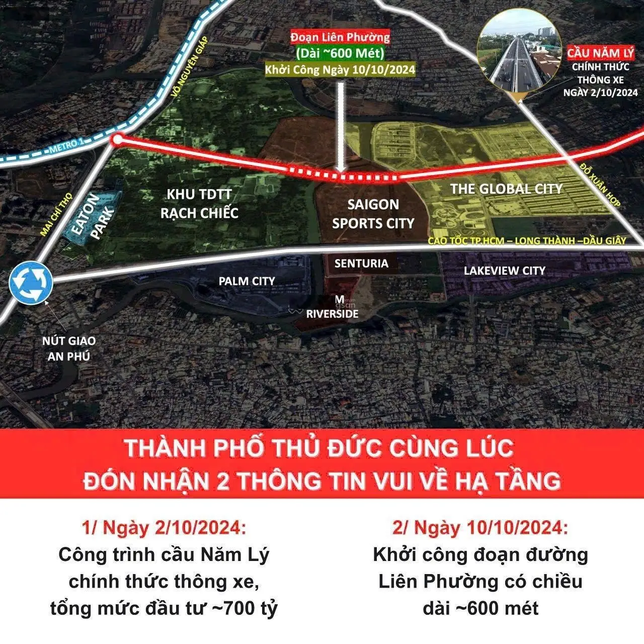 Cần bán gấp đất mặt tiền đường Liên Phường, Tp Thủ Đức. Dt: 958m2, giá bán 93 Tỷ TL