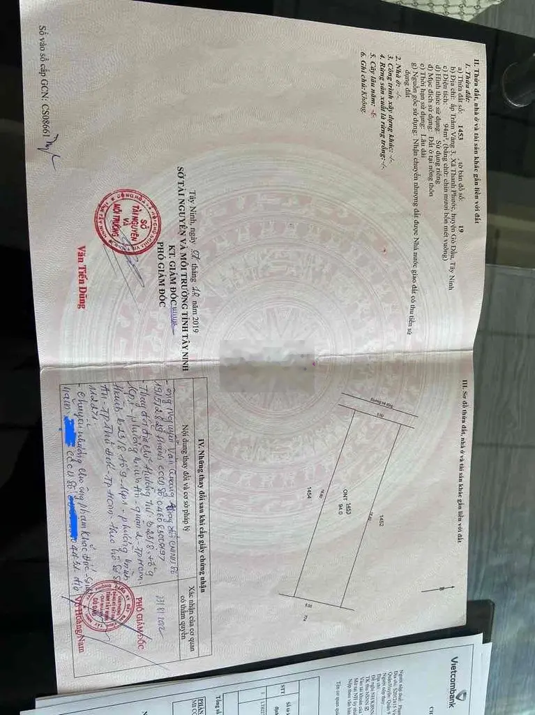 Ngộp ngân hàng bán lỗ 350tr đất QL22 cách bệnh viện xuyên á 200m