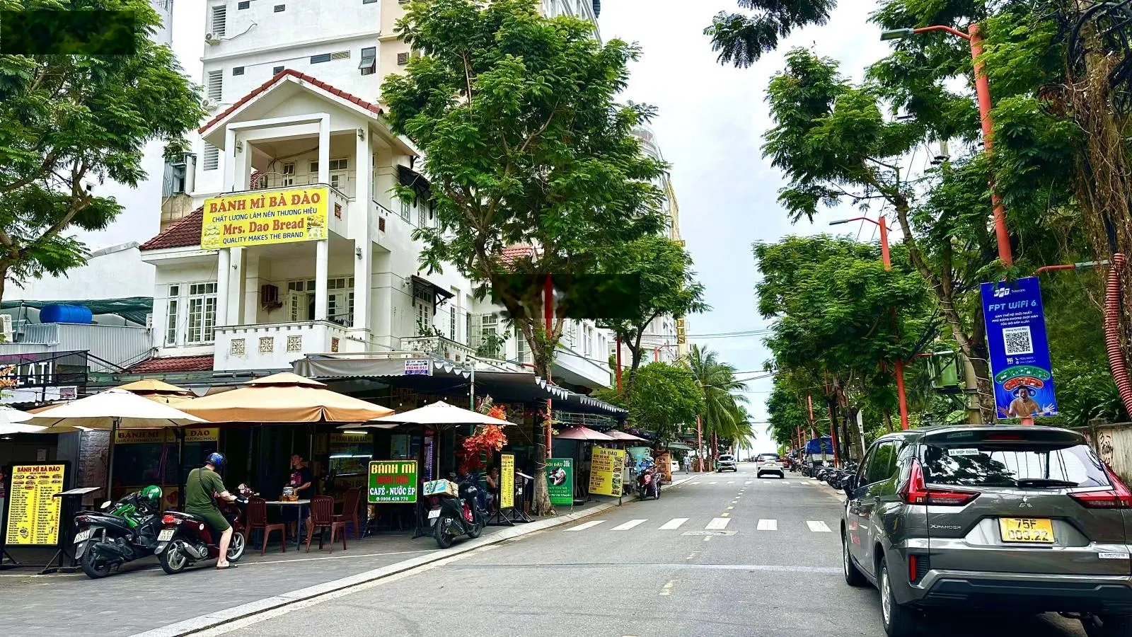 Bán đất đường 7.5m Hoàng Kế Viêm, diện tích 315m. Xây được 14 tầng. Nằm gần Biển. Khu An Thượng