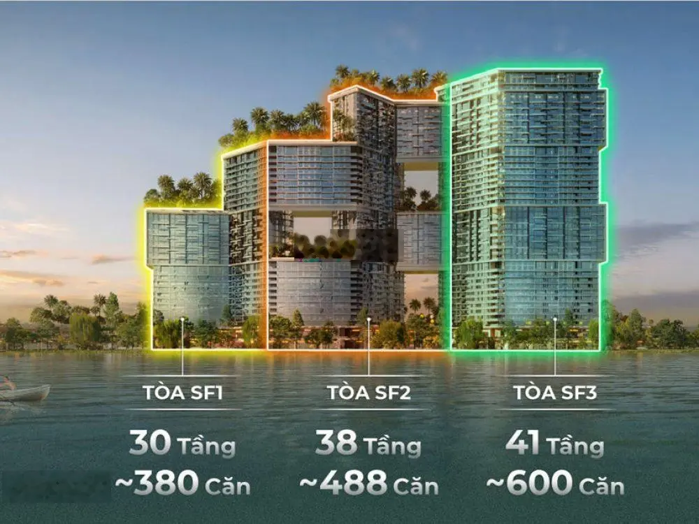 Cần bán gấp căn studio 37m2 view biệt thự đảo giá 2.460 tỷ tầng trung tại Sky Forest Ecopark