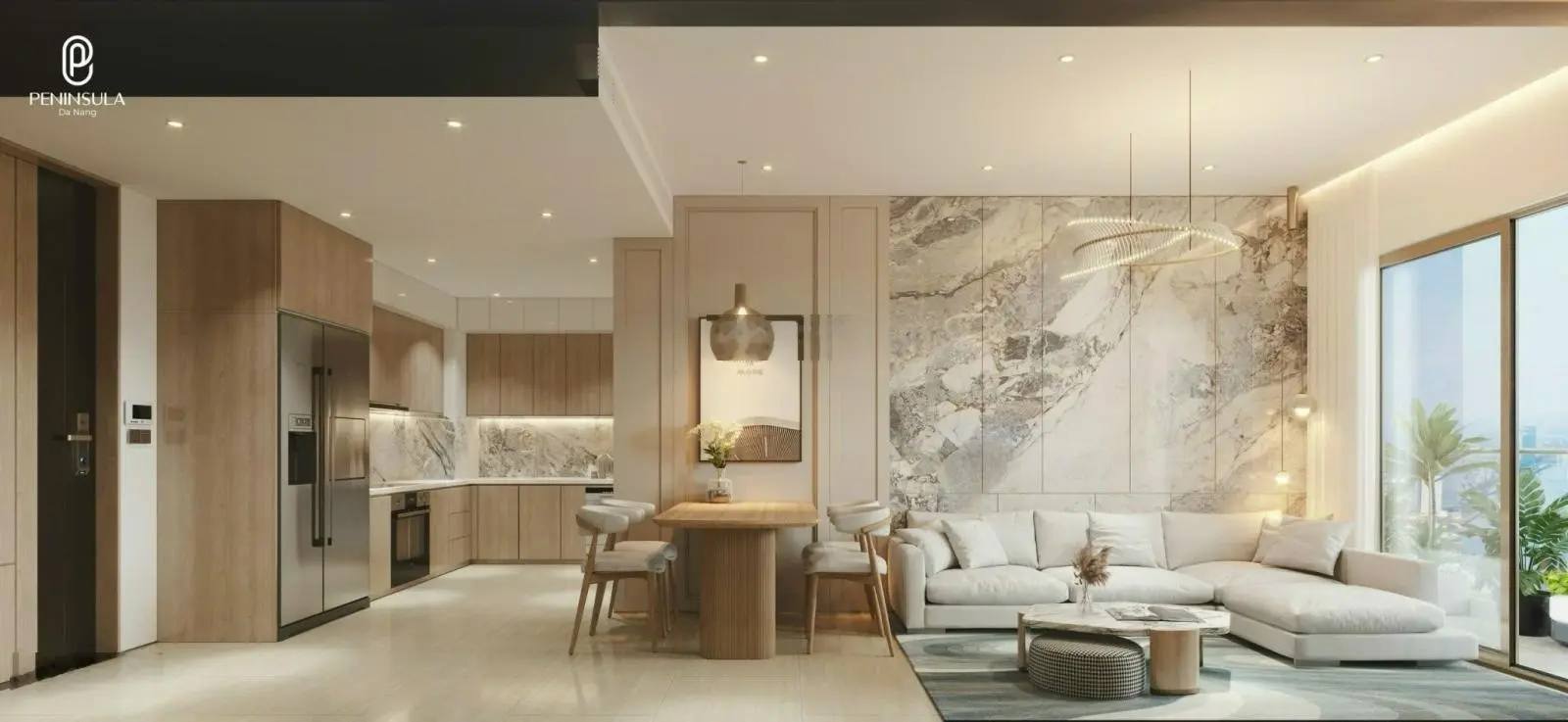 Chính chủ cần bán căn hộ Peninsula Đà Nẵng 2PN tầng 11 - View trực diện sông Hàn - Giá tốt