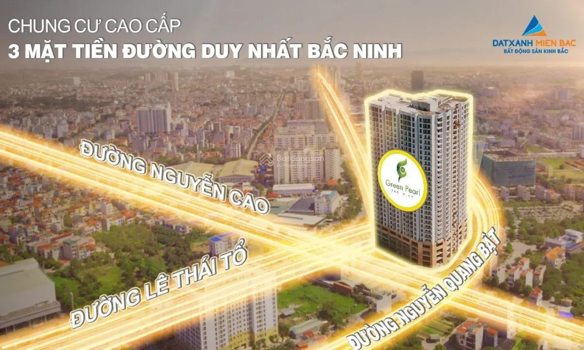Bán căn hộ chung cư Green Pearl TP Bắc Ninh, cần bán full đồ, LH: 0978 862 ***