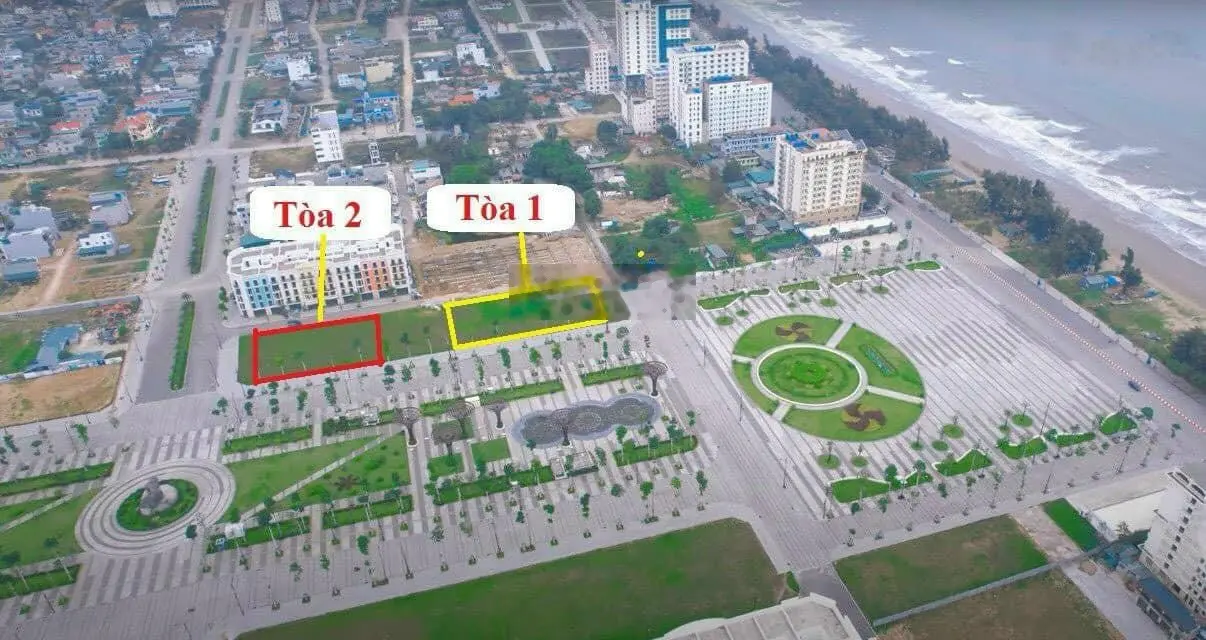 Bán Căn Góc 12B, 02PN Tầng VIP 16, View Quảng Trường Pháo Hoa, View Biển The Pathway Sầm Sơn