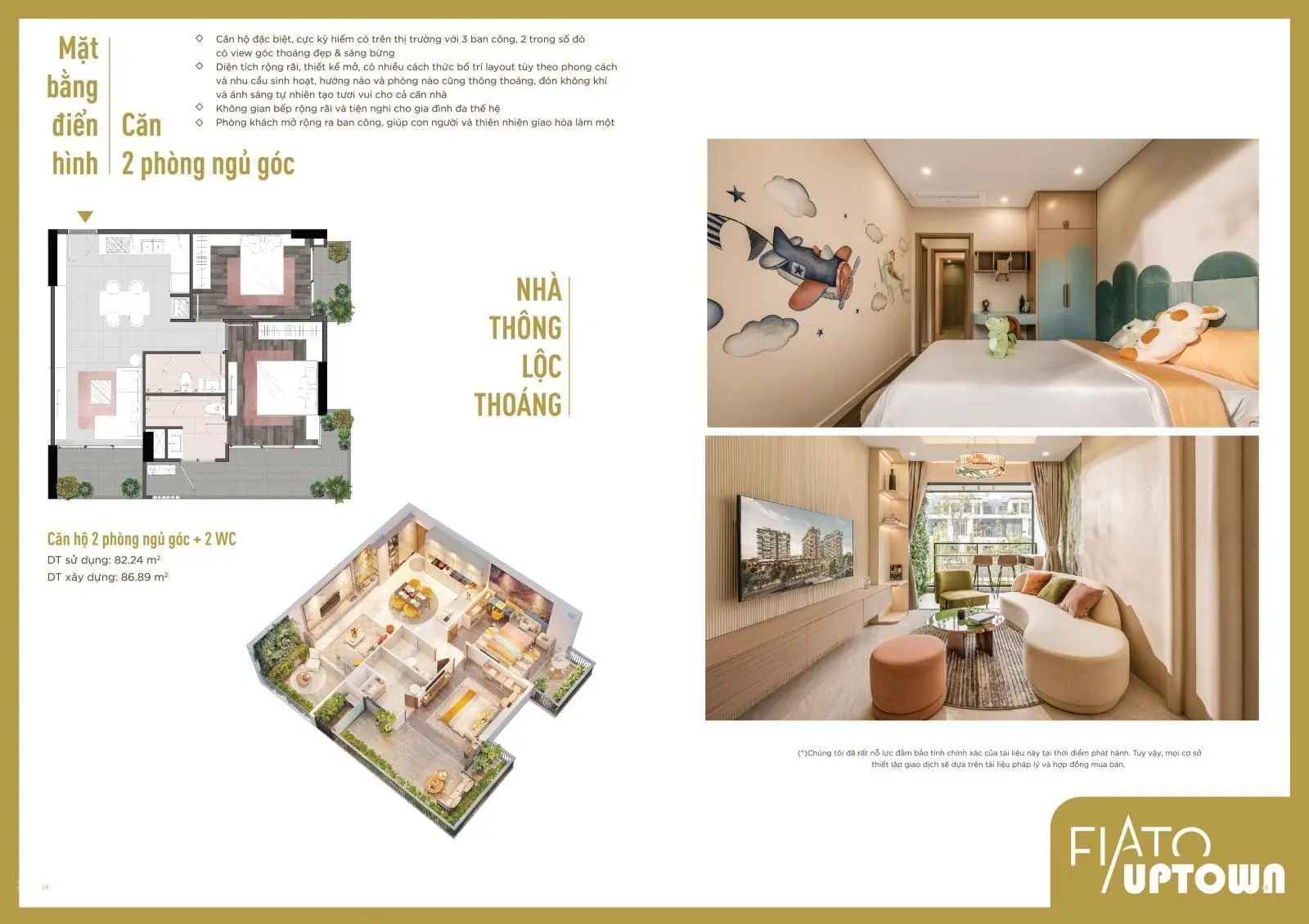 Chính thức mở bán Fiato Uptown Thủ Đức giá chỉ 48tr/m2 tặng gói nội thất cao cấp