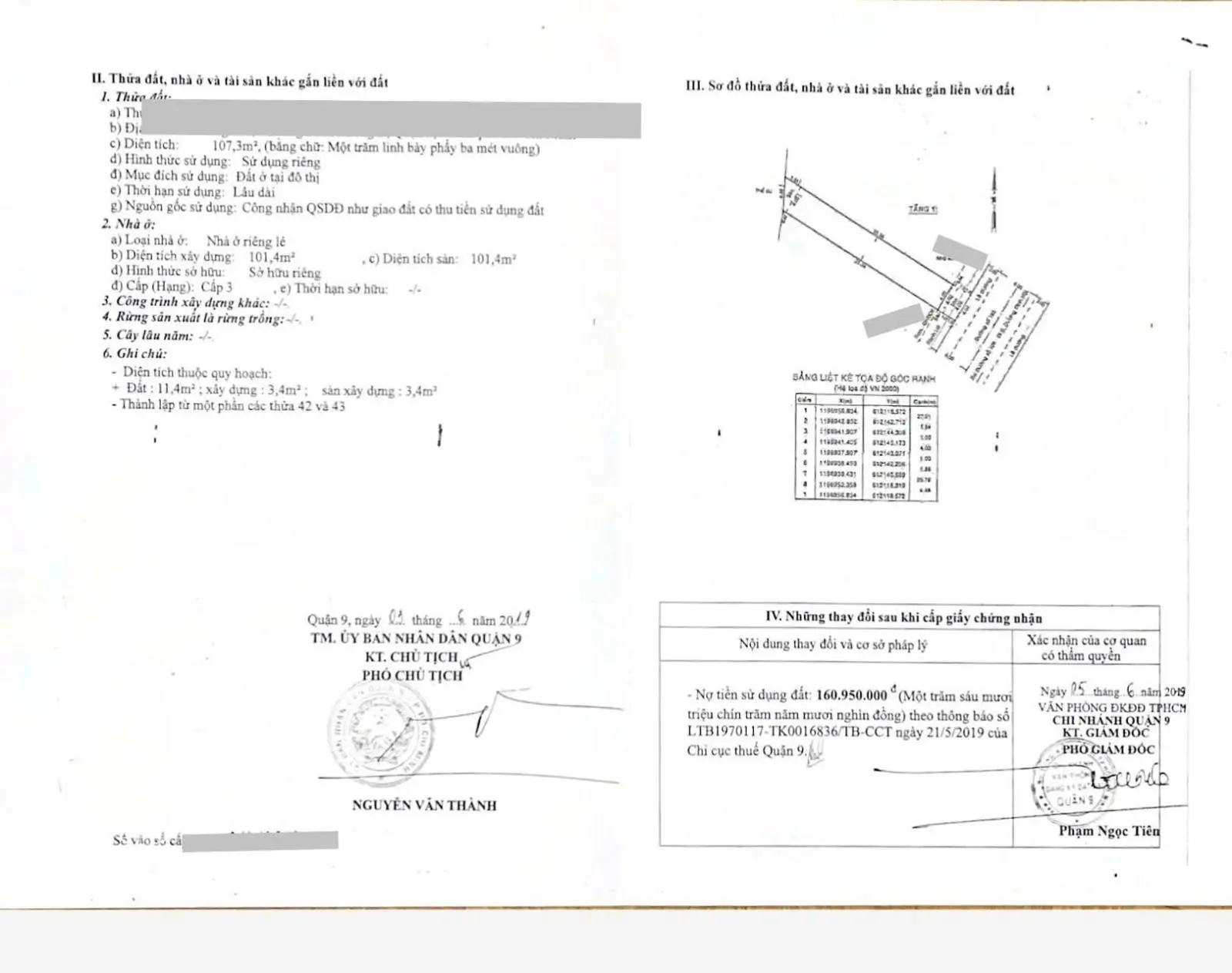 Bán nhà cấp 4 - mt đường 185 phước long b 10,5 tỷ/108m2