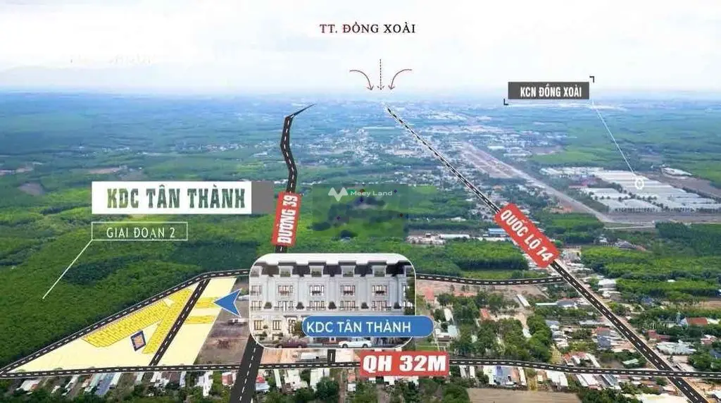 Cần bán gấp thu hồi vốn 10 lô gần trung tâm hành chính TP Đồng Xoài sổ