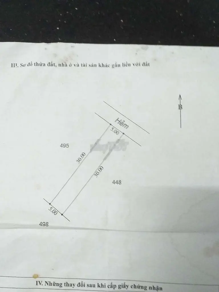 Chính chủ cần bán nền hẻm Trần Hưng Đạo, P10
