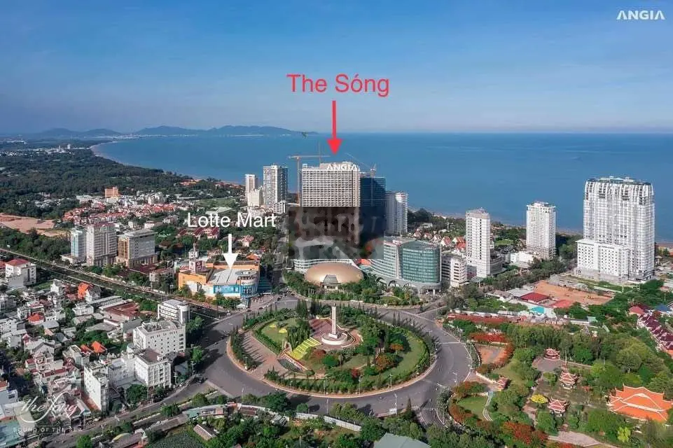 HẠ GIÁ 500TR BÁN GẤP CĂN HỘ CHUNG CƯ THE SÓNG VŨNG TÀU,1PN GIÁ 1.6tỷ