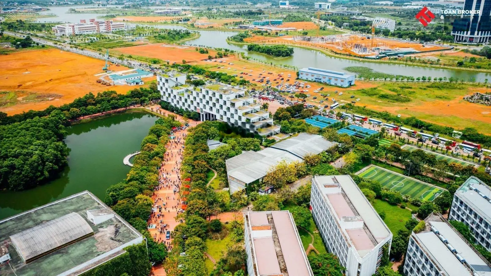 1.4 tỷ sở hữu ngay đất Hòa Lạc cách Công Nghệ Cao chỉ 3km, sát đường LT420 - ô tô đi thoải mái