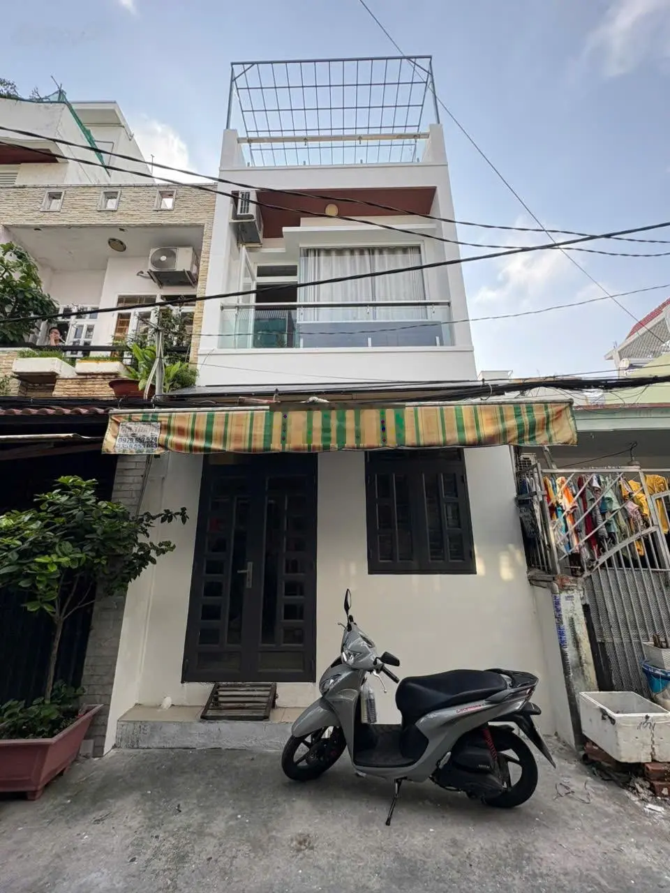 Nhà 2 mặt hẻm thông thoáng Bình Trị Đông 4 x 20m (CN: 80.2m2 DTS: 152m2) trệt, 2 lầu