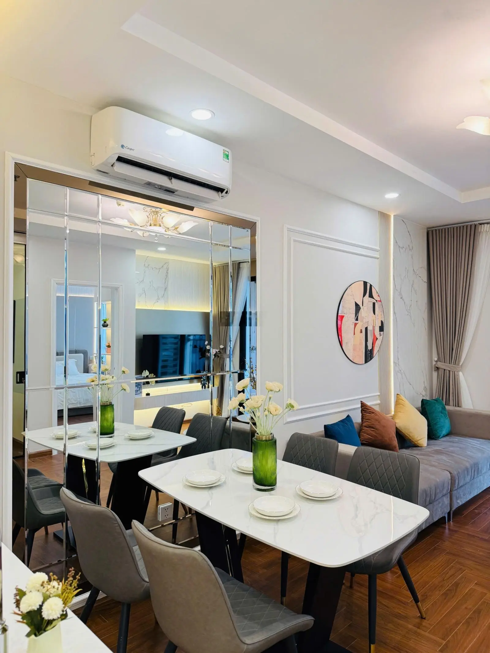 Có slot ô tô vĩnh viễn! Bán căn hộ 2 ngủ 75.2m2 full đồ đẹp như hình giá 6.9tỷ tại Times City