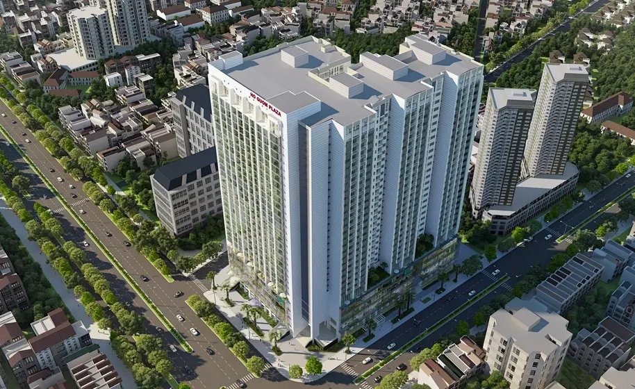 Bán căn hộ 3pn, dt:110m2 tại hồ gươm plaza hà đông, sẵn sổ đỏ - giá 5,5 tỷ, full nội thất đẹp