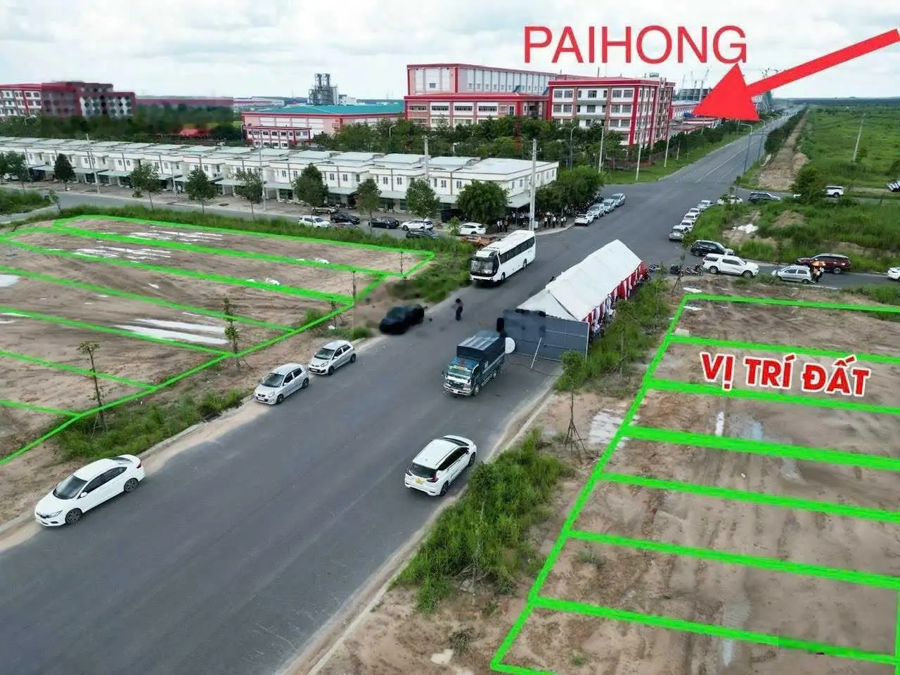 Cần tiền bán gấp 1 cặp Bàu Bàng đối diện công ty Paihong 975 triệu