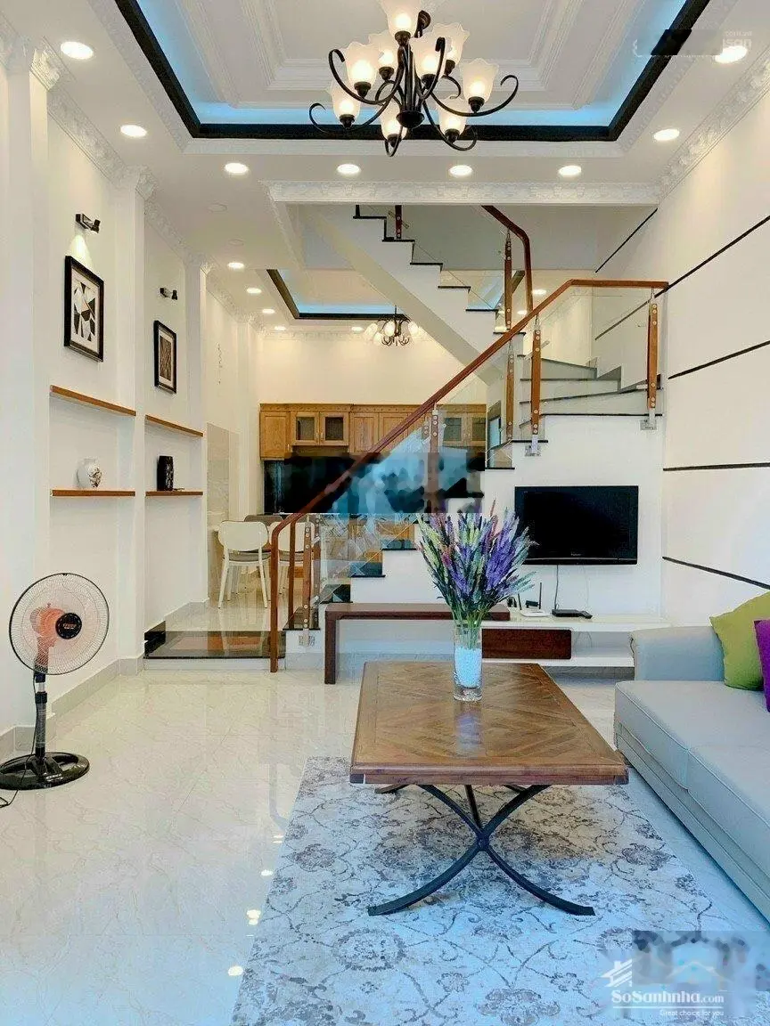 Bán nhà HXH 10m đường CMT8 P. 5 Q. Tân Bình (DT: 4x13m) nhà 2 lầu