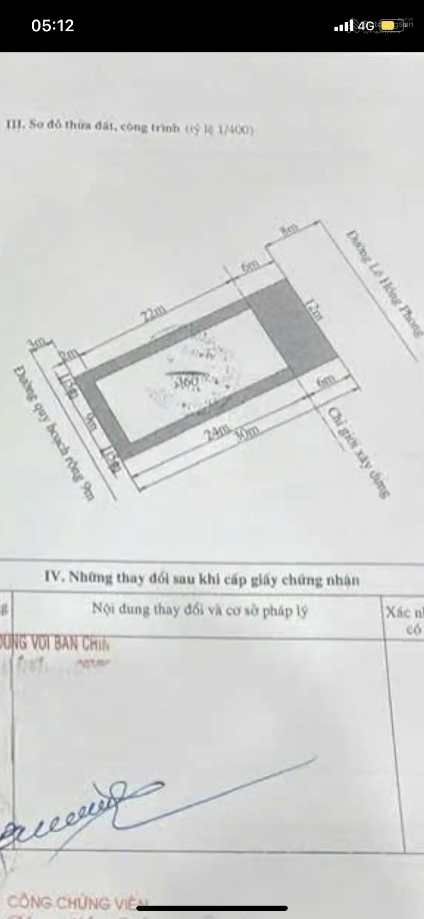 Duy nhất 1 lô 360m2 ngag 12m - mặt đường tuyến 1 Lê Hồng Phong 130tr/m - rẻ nhất thị trườg có 1-0-2