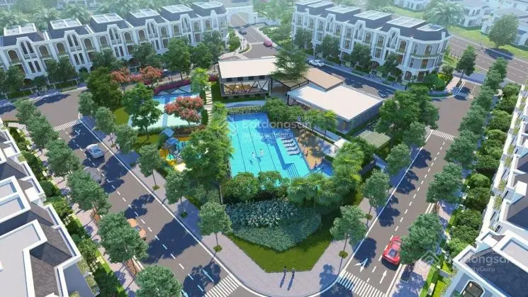 Bán nhà 1trệt 2lầu trung tâm bến lức 2tỷ970 sổ hồng trao tay diện tích 150m2