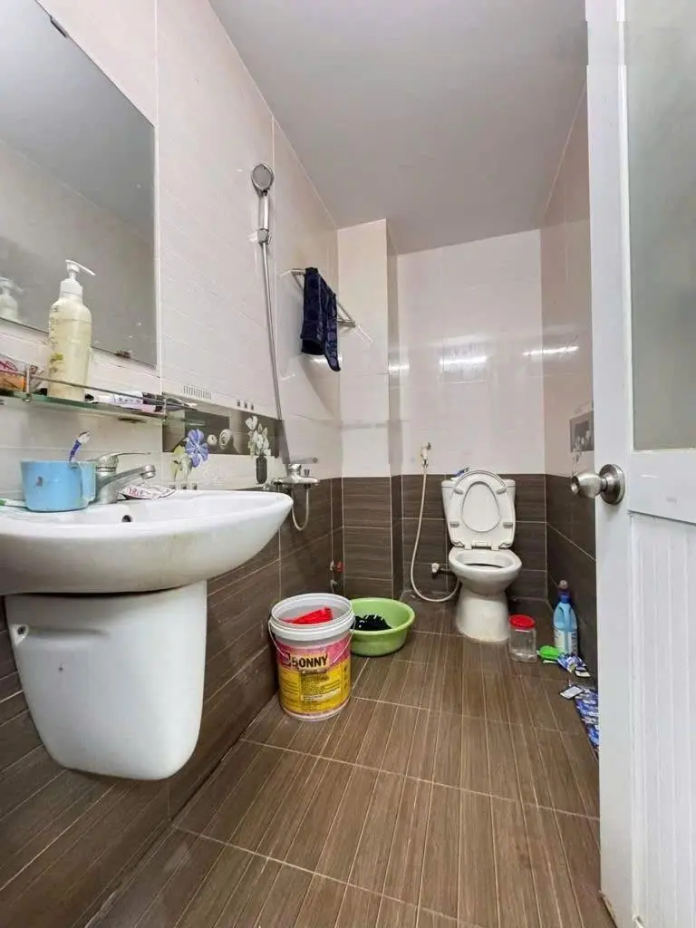 Hẻm kinh doanh ôtô đậu cửa 60m2 ngang 4,2m vuông vức đúc BTCT Phú Thuận nhỉnh 7 tỷ tl