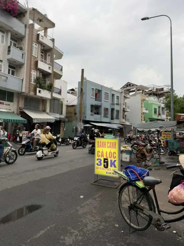 Bán đất 64m² Nguyễn Văn Đậu, P. 6, Bình Thạnh hẻm 5m chỉ 7.5 tỷ có sẵn nhà cấp 4