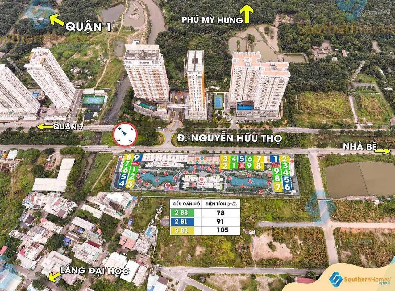 Bán đất làng đại học ABC Phước Kiển, Nhà Bè. Giá tốt 56tr. LH 0911 199 ***