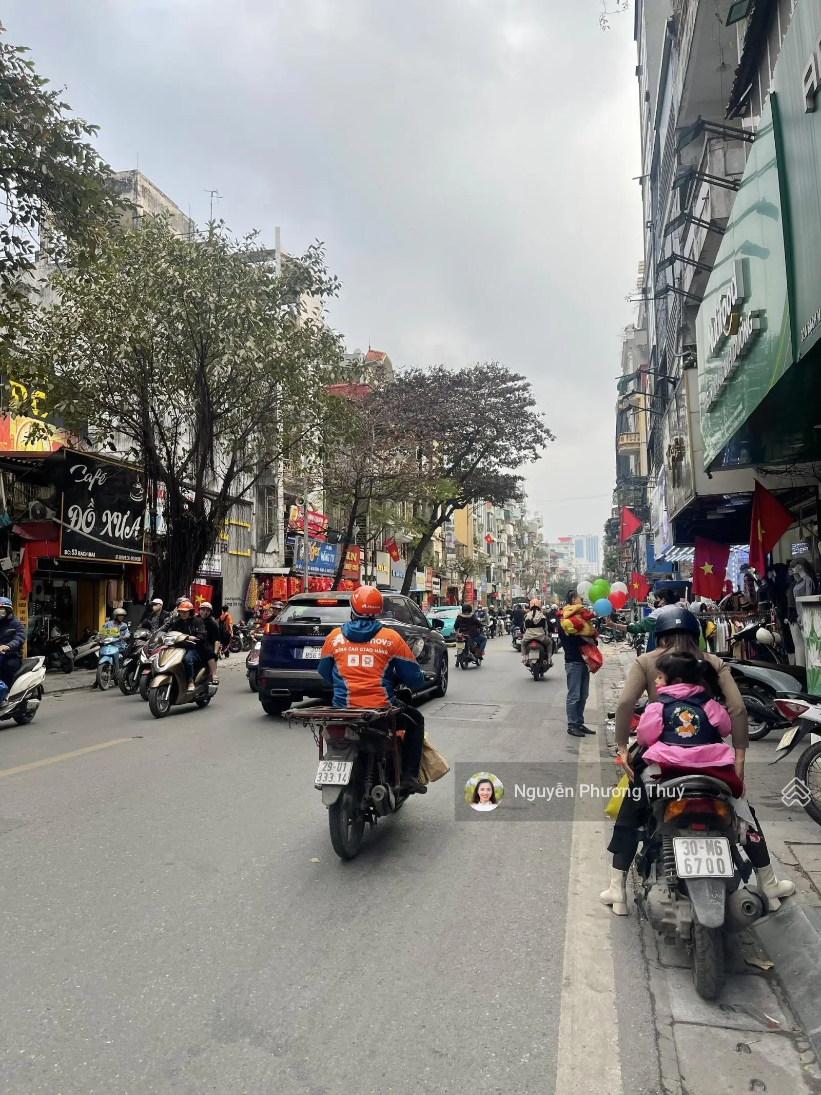 Bán nhà mặt phố BẠCH MAI - Hai Bà Trưng, KINH DOANH, 210m2, mặt tiền rộng 8.5m, 120 tỷ